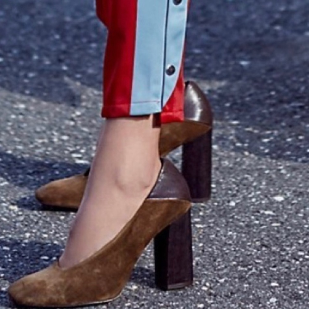 Free People Heart Block Heels - Picture 6 of 6